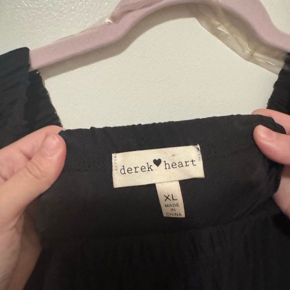 Derek Heart Yummy Black Maxi Dress XL NWT - Picture 4 of 5